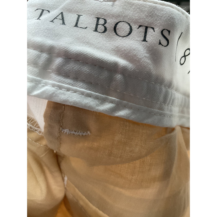 Talbots White Sailor Shorts Size 8