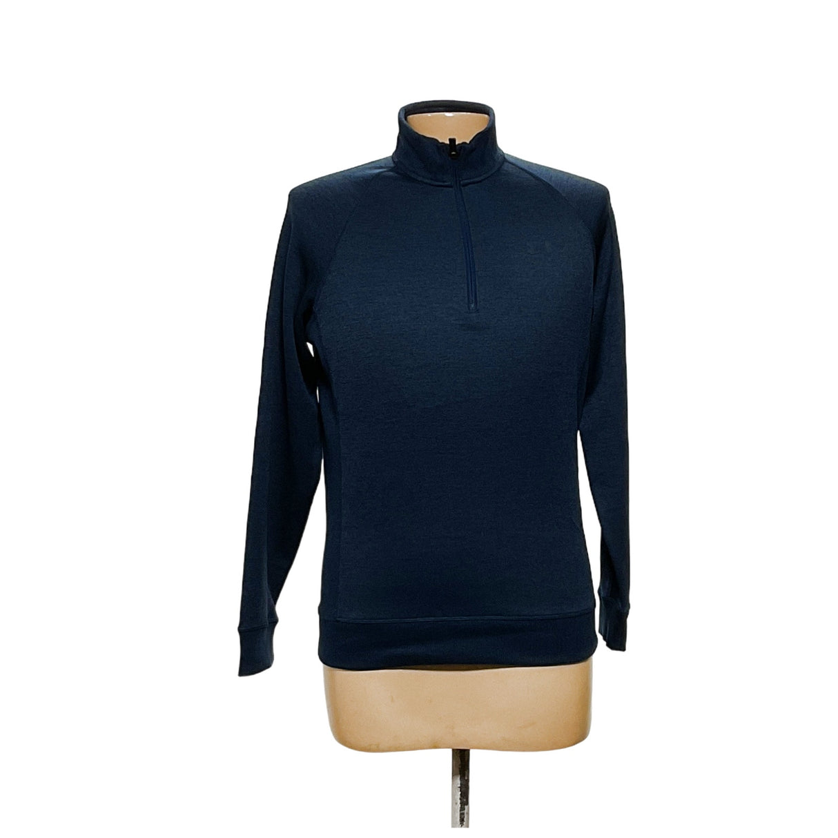 Under Armour Blue Henley Sweatshirt - Men's M