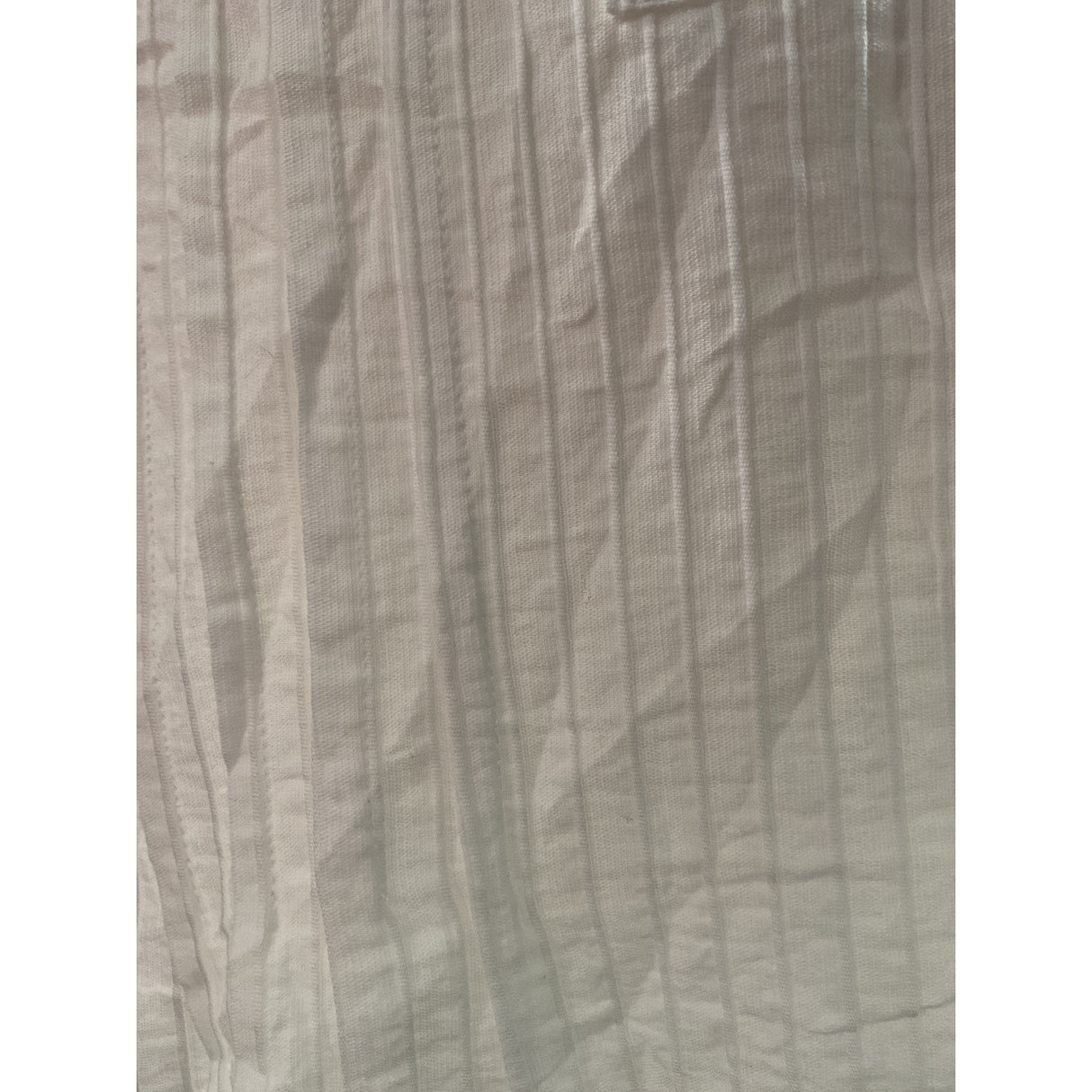 LOFT White Cotton Blouse - Women's Size L