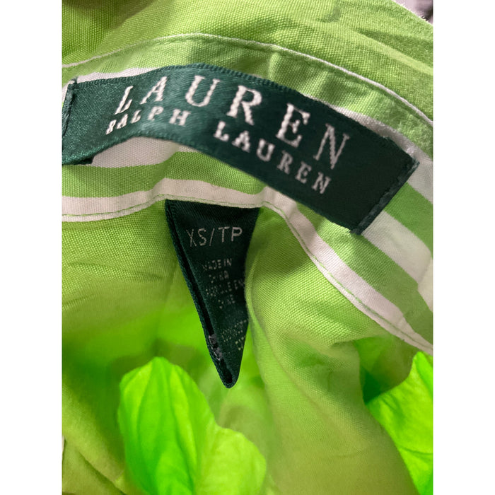 Lauren Ralph Lauren Green Button-Up Top