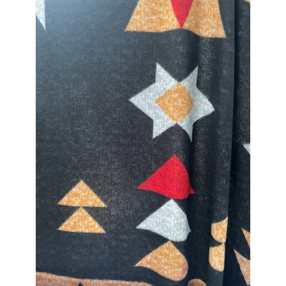 Lularoe Black Geometric Sweater