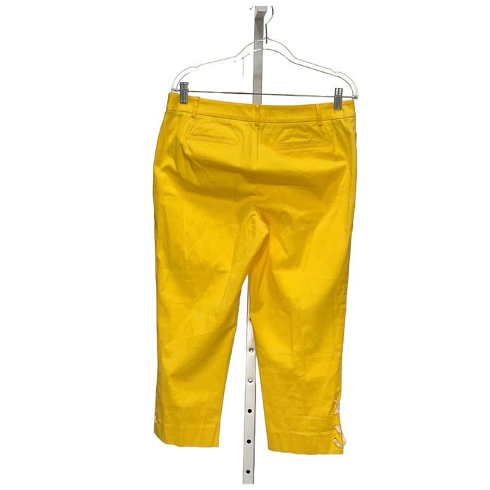 Talbots Yellow Capri Pants 10P