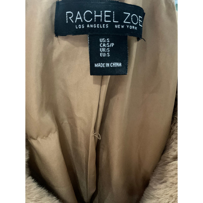 Rachel Zoe Brown Full Zip Sweater - Women's Size S