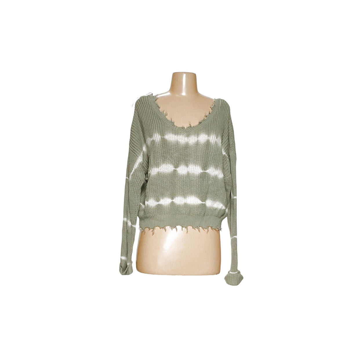 Jessica Simpson Green Cotton Sweater