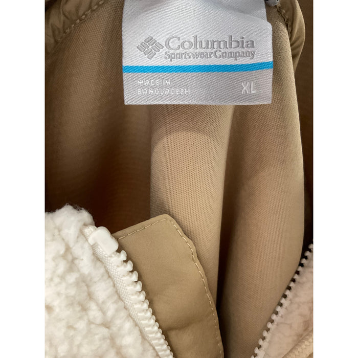 Columbia Women's Full Zip Sweater - White (XL)