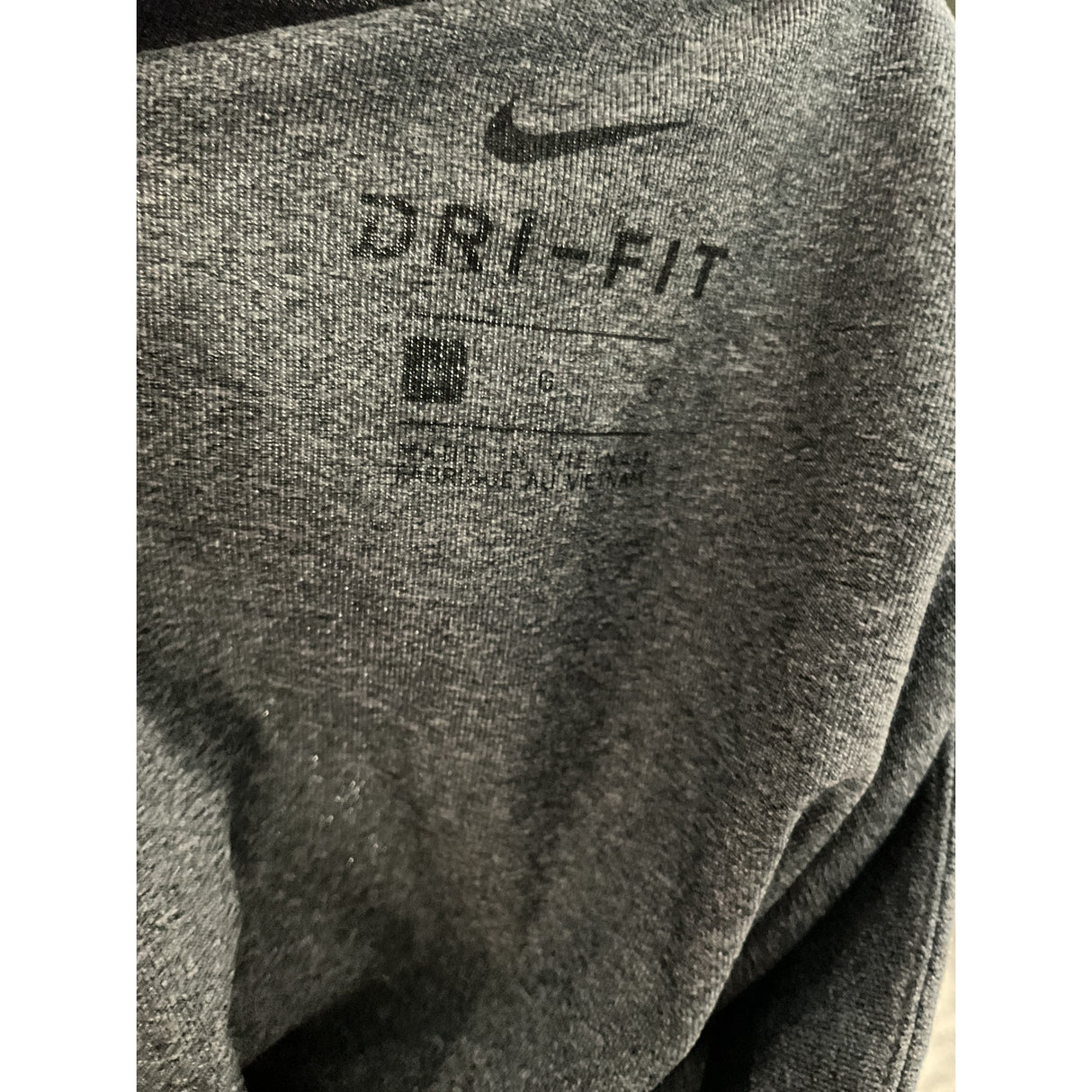 Men's Gray Nike Activewear Top