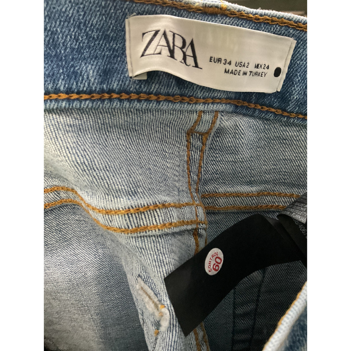 ZARA Blue Bootcut Jeans - Size 2