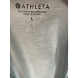 Athleta Blue Polyester Blouse - Women's L