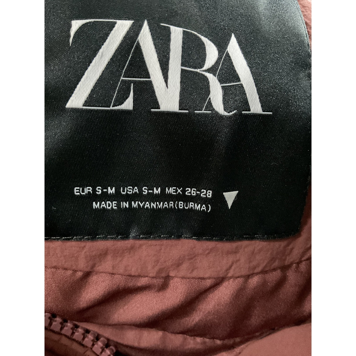 ZARA Women's Brown Vest Size S