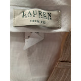 40x32 Lauren by Ralph Lauren Beige Linen Pants