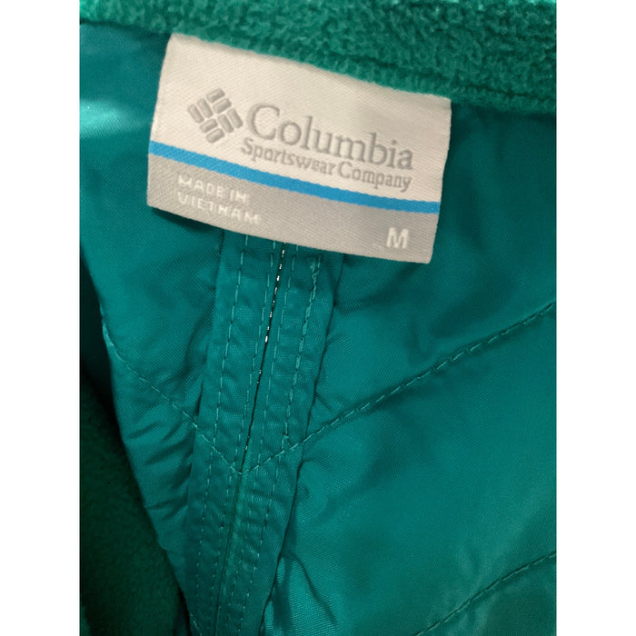 Columbia Green Quilted Jacket - Women's M