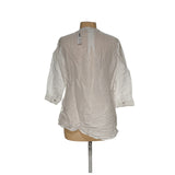 Chico's White Button-Up Top (Size 2)