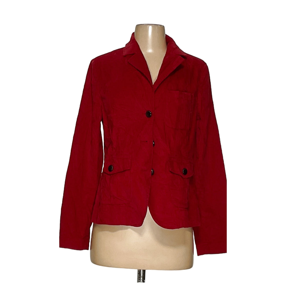 Talbots Red Cotton Jacket