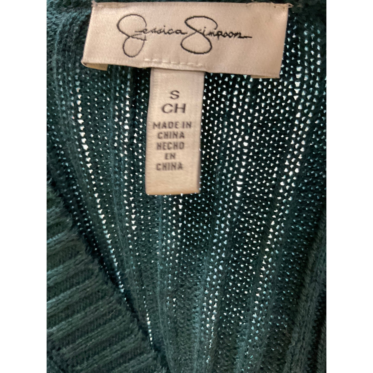 Jessica Simpson Green Pullover Sweater