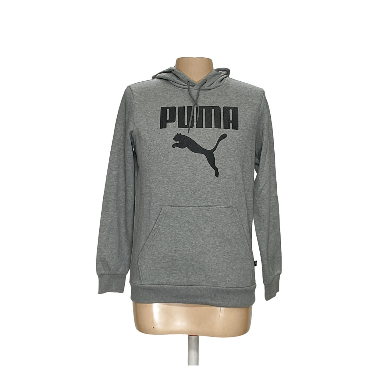 Puma Men's Gray Pullover Hoodie - Size M