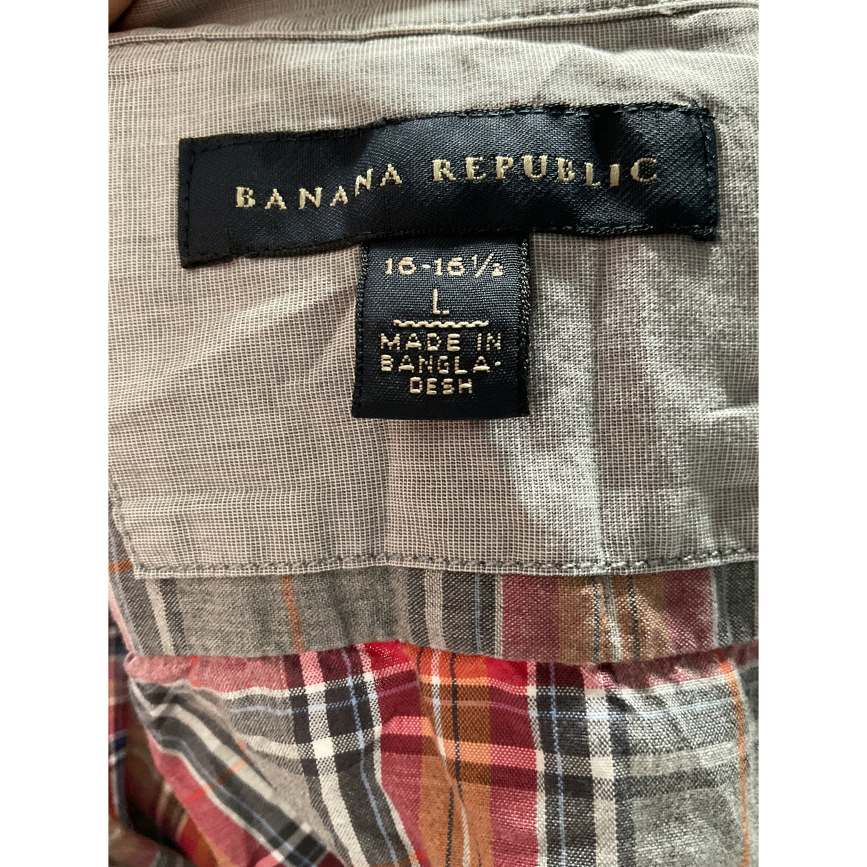 Banana Republic Men's Multicolor Dress Shirt