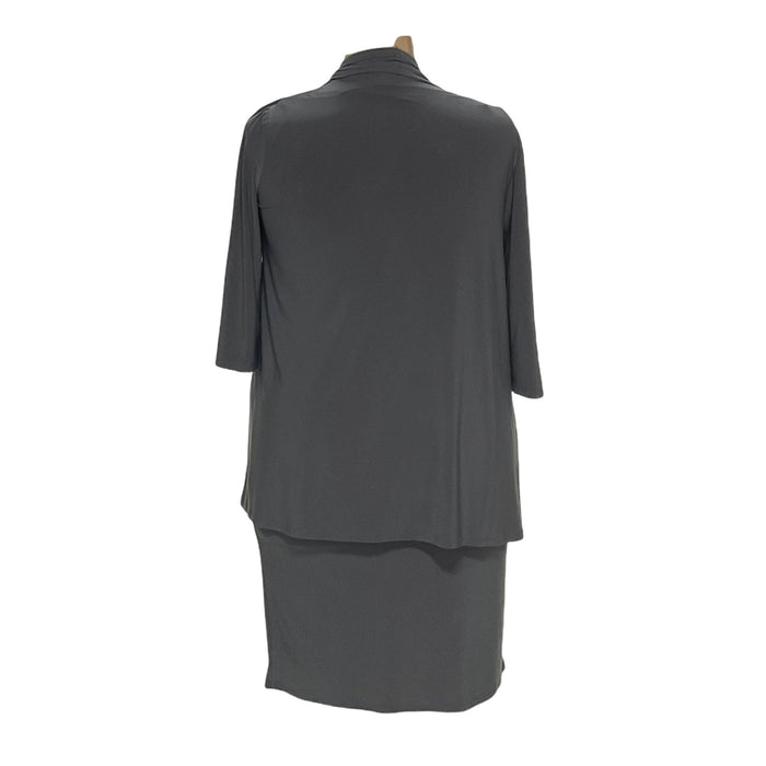 Jones NY Gray Shift Dress - Size 12