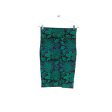 Lularoe Green Floral Skirt - Size S