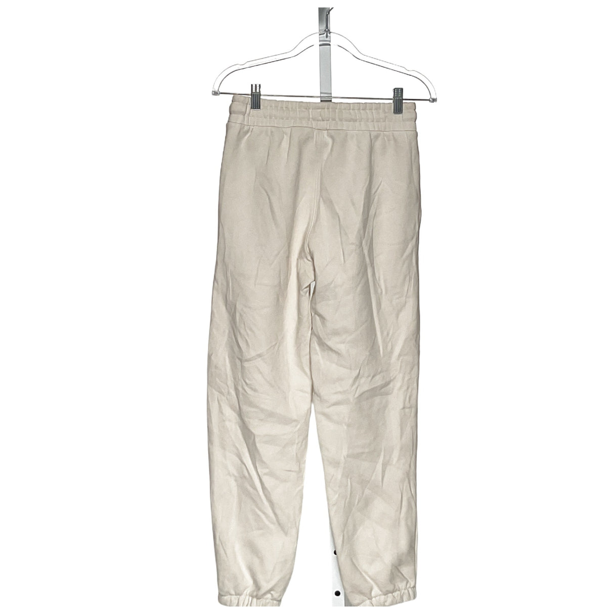 Puma Men's XS Cream 100% Cotton Jogger Pants