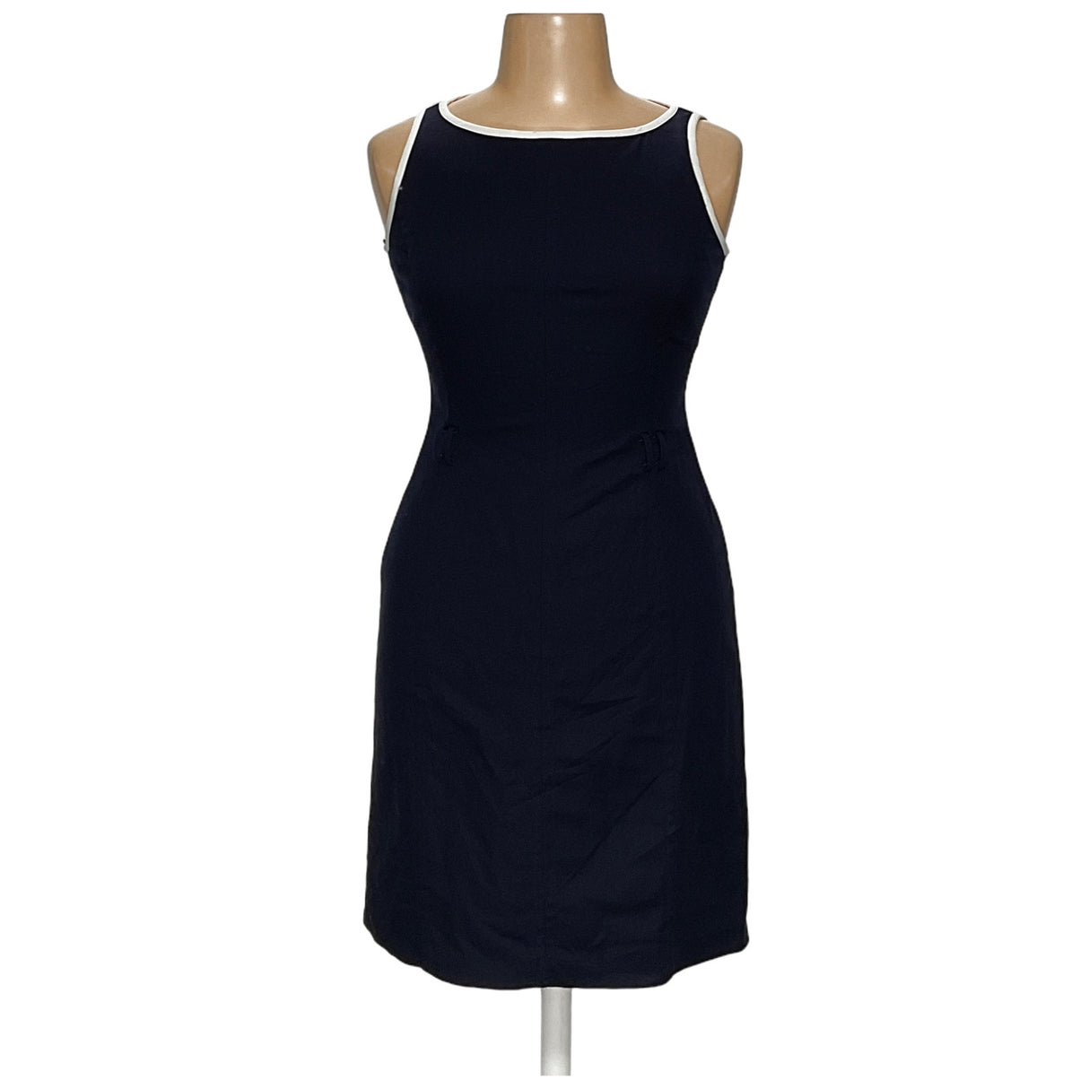 Lauren Ralph Lauren Blue A-Line Midi Dress