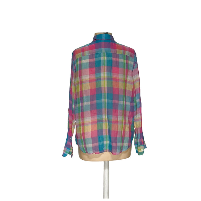 Lauren Ralph Lauren XL Multicolor Button-Up