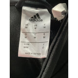 Adidas Black Henley Sweatshirt - Men's M