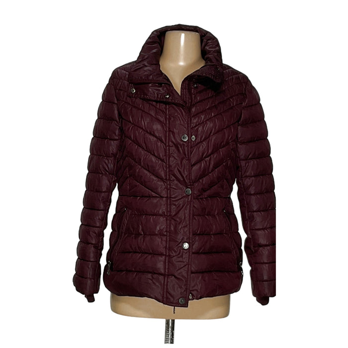 Kenneth Cole Women's Brown Quilted Jacket - Size M