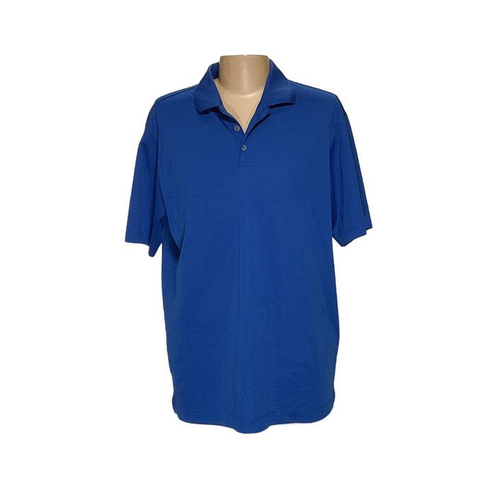 NIKE GOLF Men's Blue XL Polo