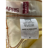 Levi's Yellow Capri Pants