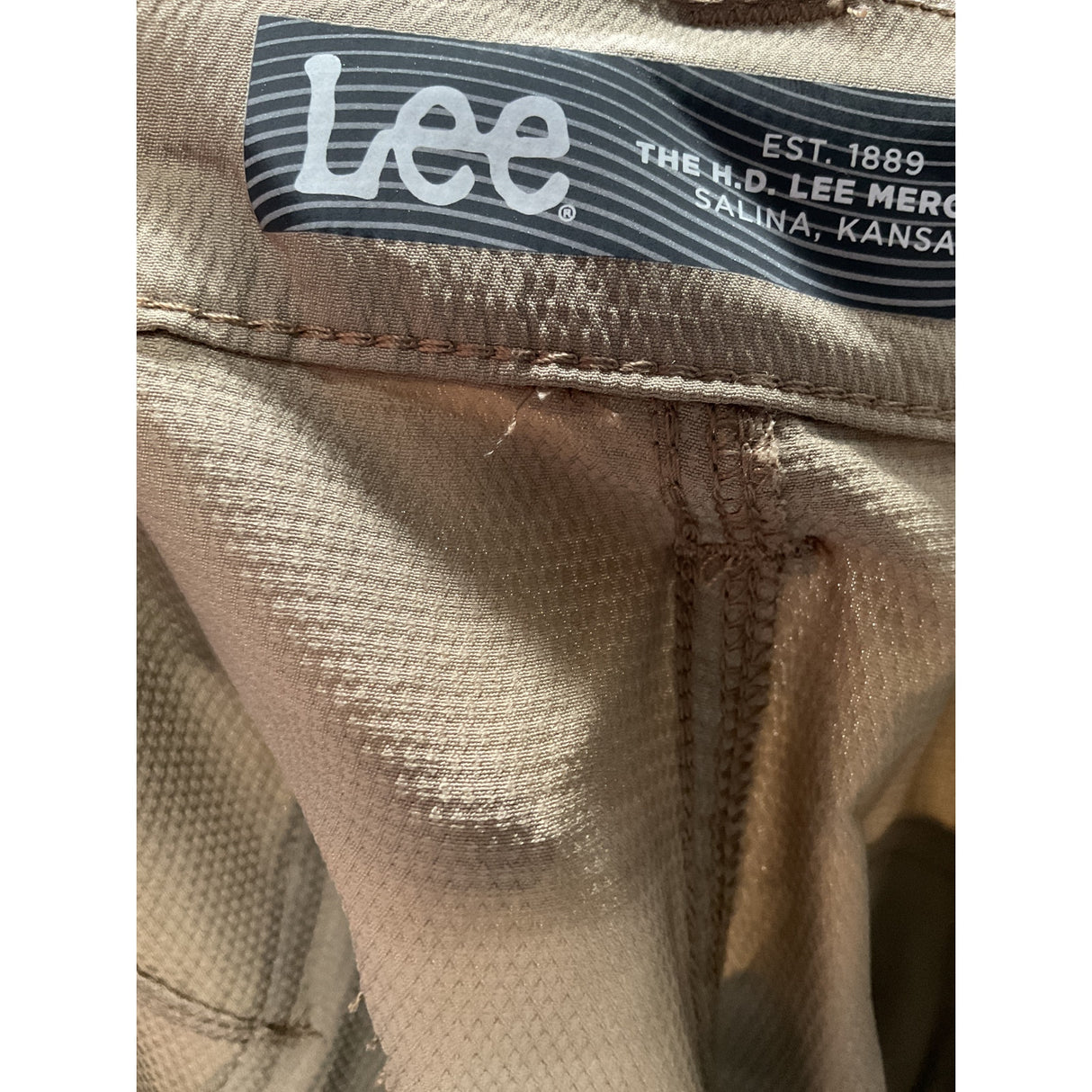 Lee Brown Bermuda Shorts - Size 38