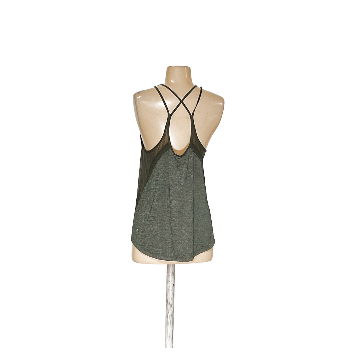 Lululemon Green Nylon Activewear Top - Women's Size S