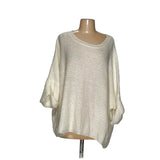 White TOBI Women's Pullover Sweater - Size L