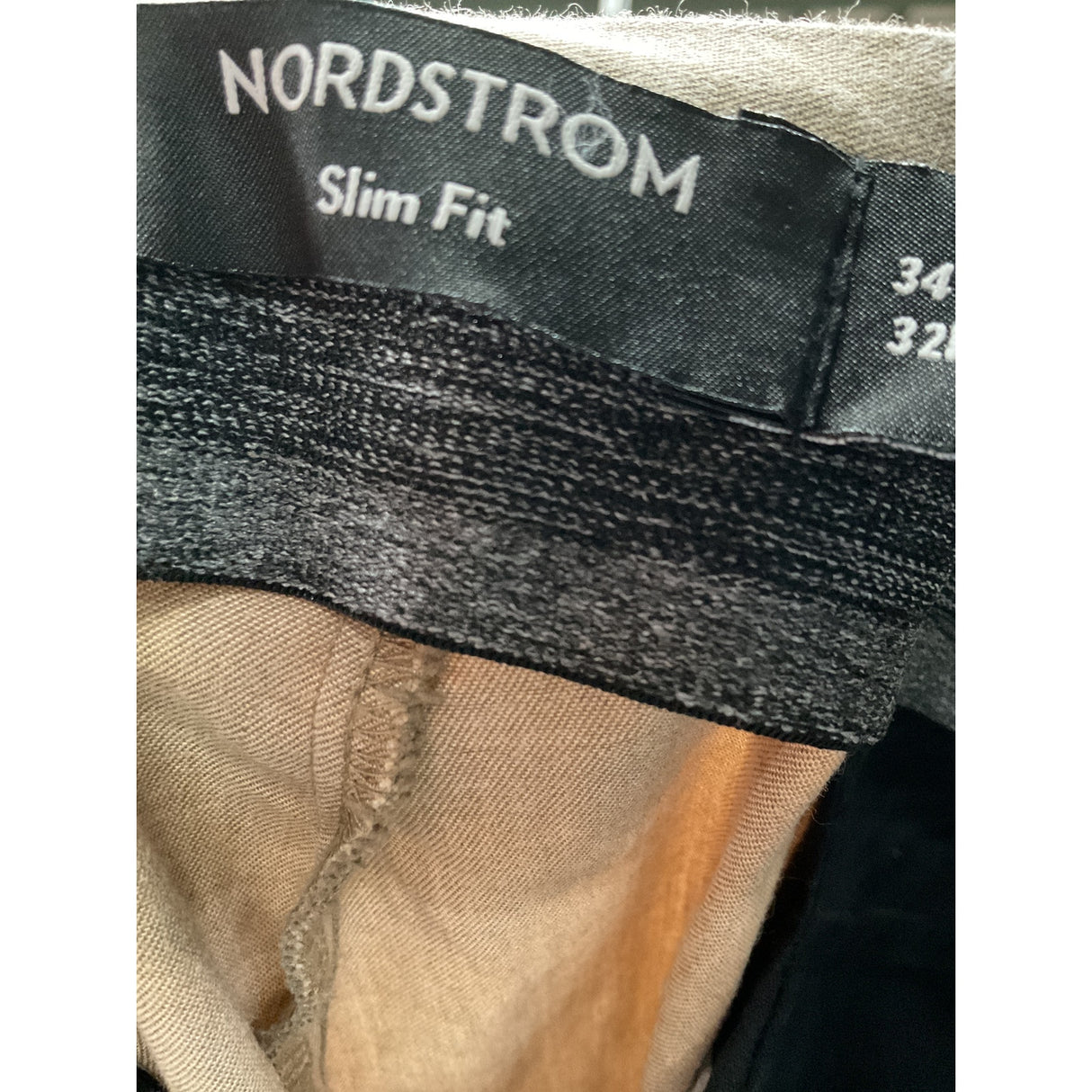 Nordstrom Men's Brown Ankle Pants - Size 34