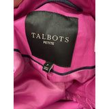 Talbots Pink Overcoat - Size P