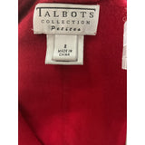 Talbots Red Wool Blazer - Women's Size 2