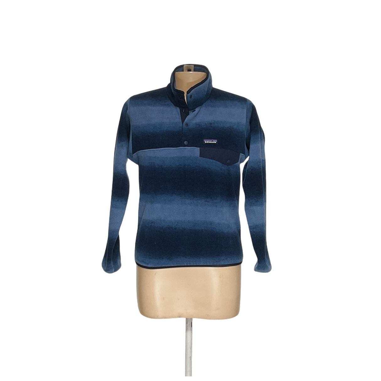 Patagonia Men's Blue Henley Sweater (XS)