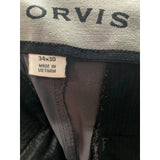 Orvis Men's Gray Nylon Ankle Pants - Size 34