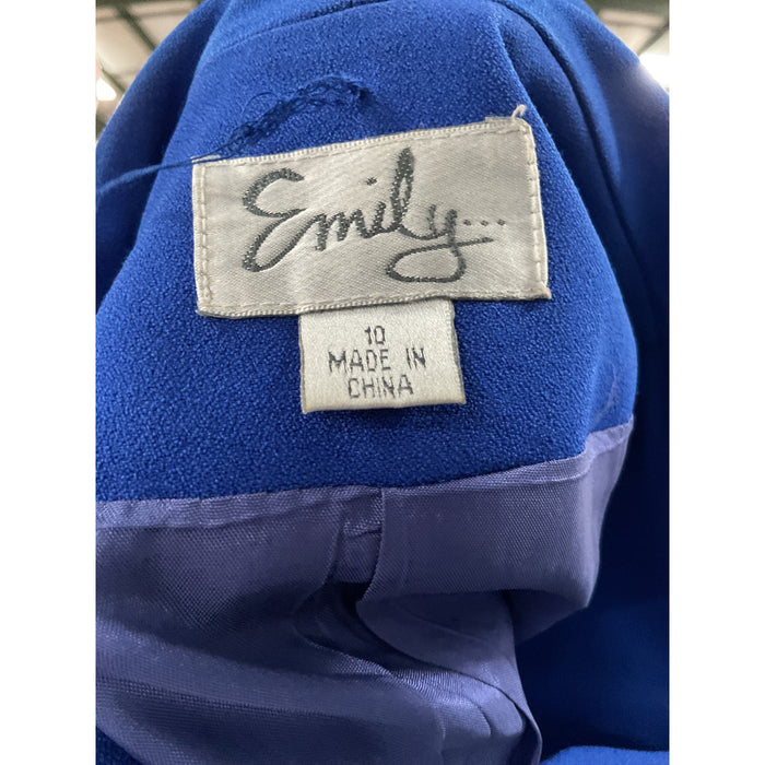 Emily Blue Blazer Size 10