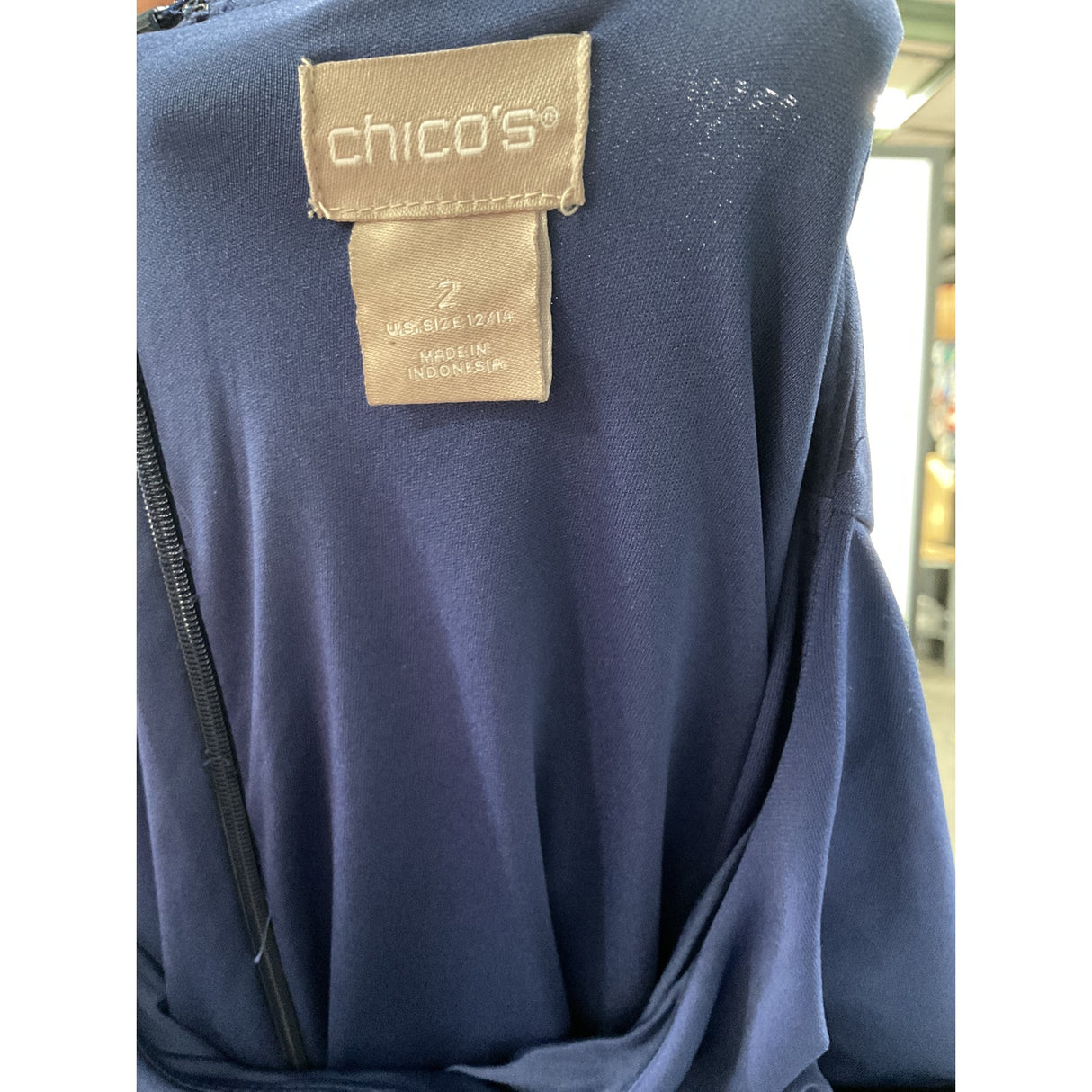 Chico's Blue Shift Dress - Size 2