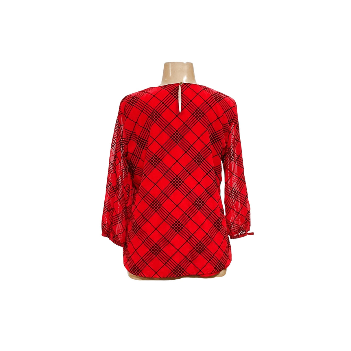 Calvin Klein Red Blouse XL