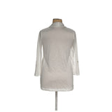 Chico's White Rayon Cardigan - Size 0