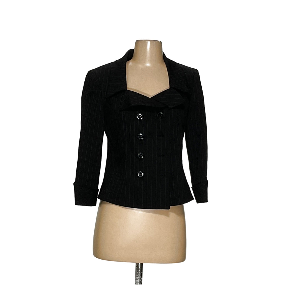 Tahari Black Wool Blazer - Women's size 2