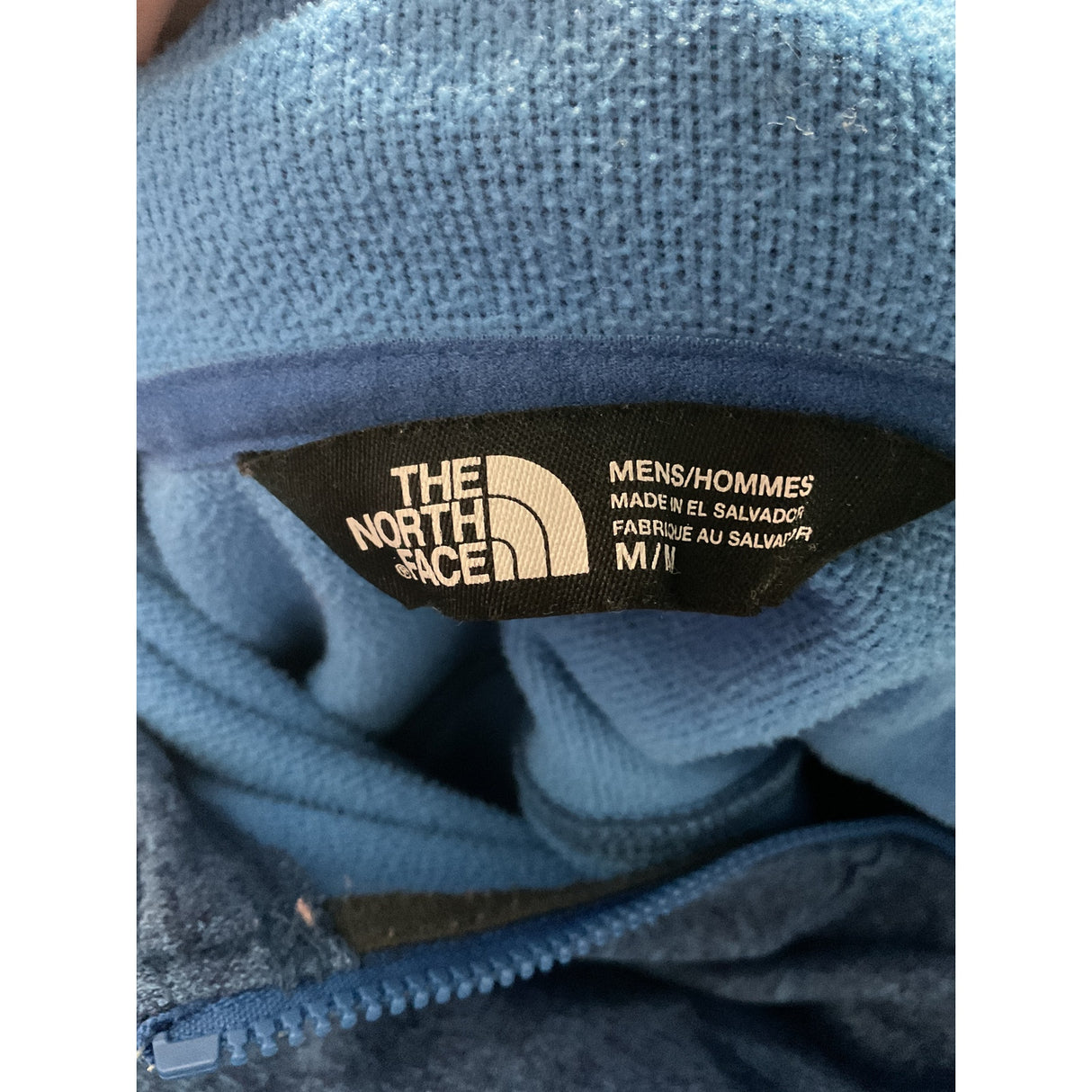 The North Face Men's Blue Full Zip Sweater