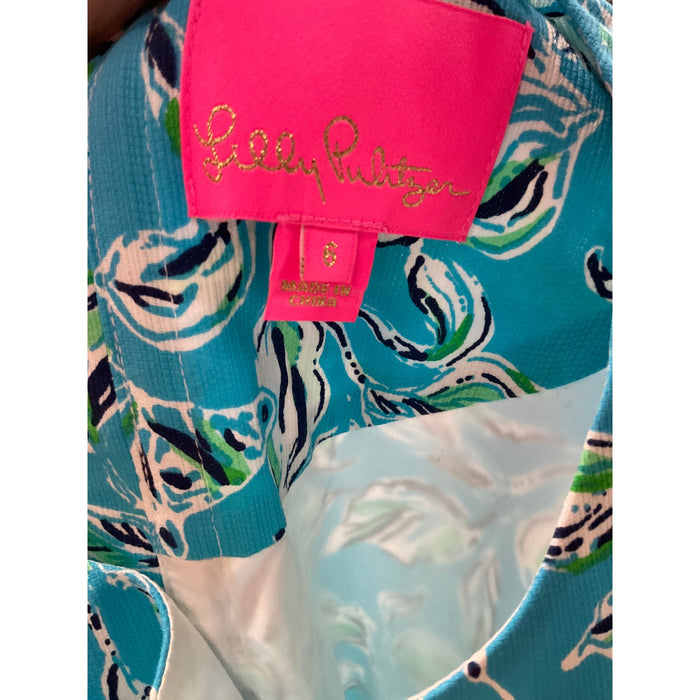 Lilly Pulitzer Floral Sheath Dress - Size 6