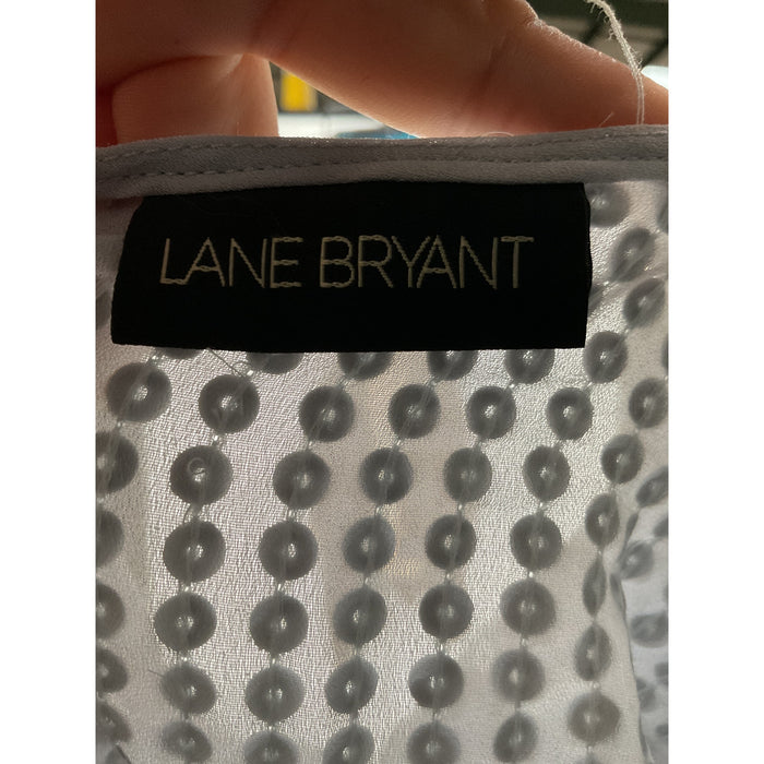 Lane Bryant Gray Blouse - Women's Plus 2X