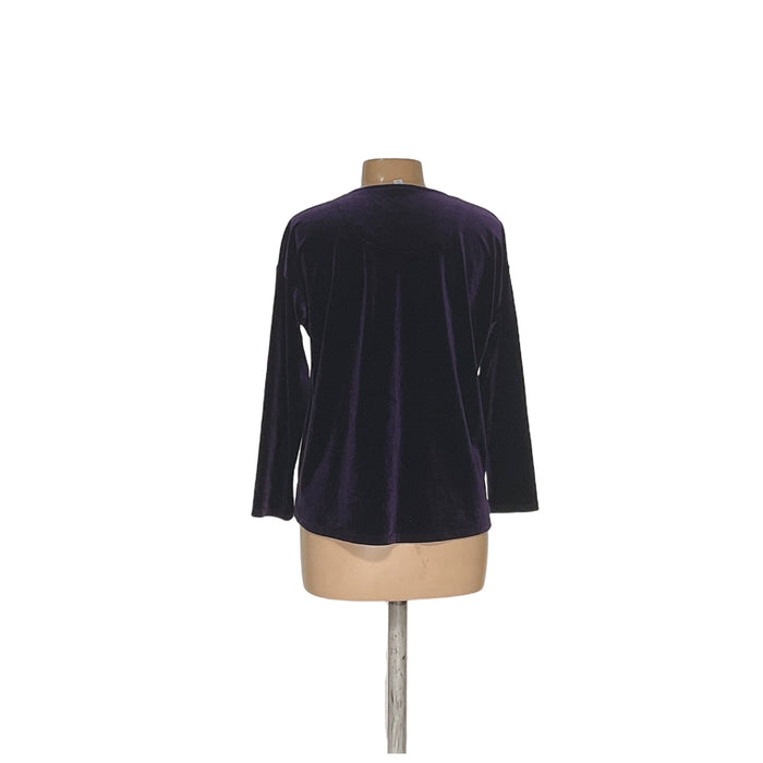 J.JILL Purple Pullover Sweater - Size S