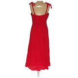 Draper James Red Midi Dress - Size M