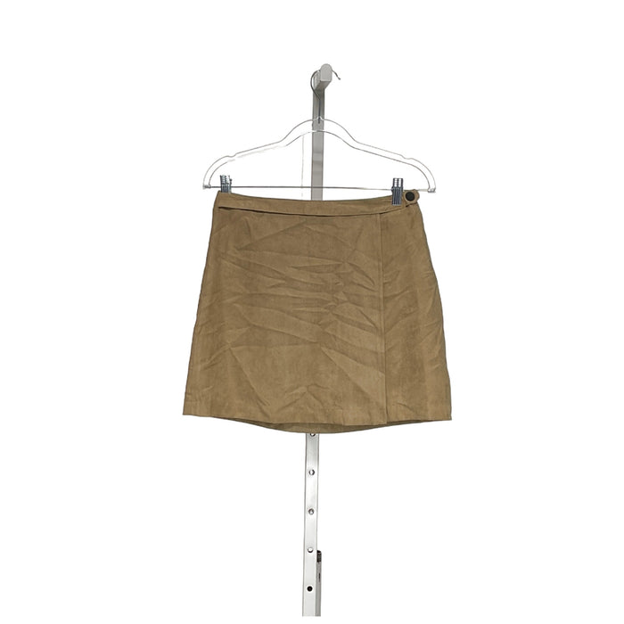 BCBGeneration Beige Mini Skirt