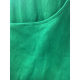 Maeve Green Cotton Blouse for Women