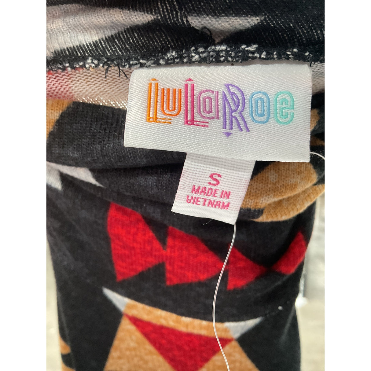 Lularoe Black Geometric Sweater